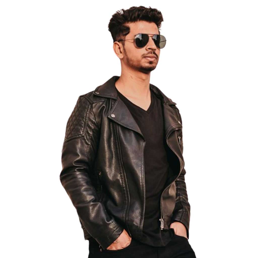 Brown Leather Jacket - Imagen 4
