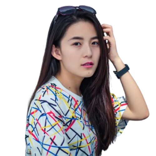 Brown Print Top